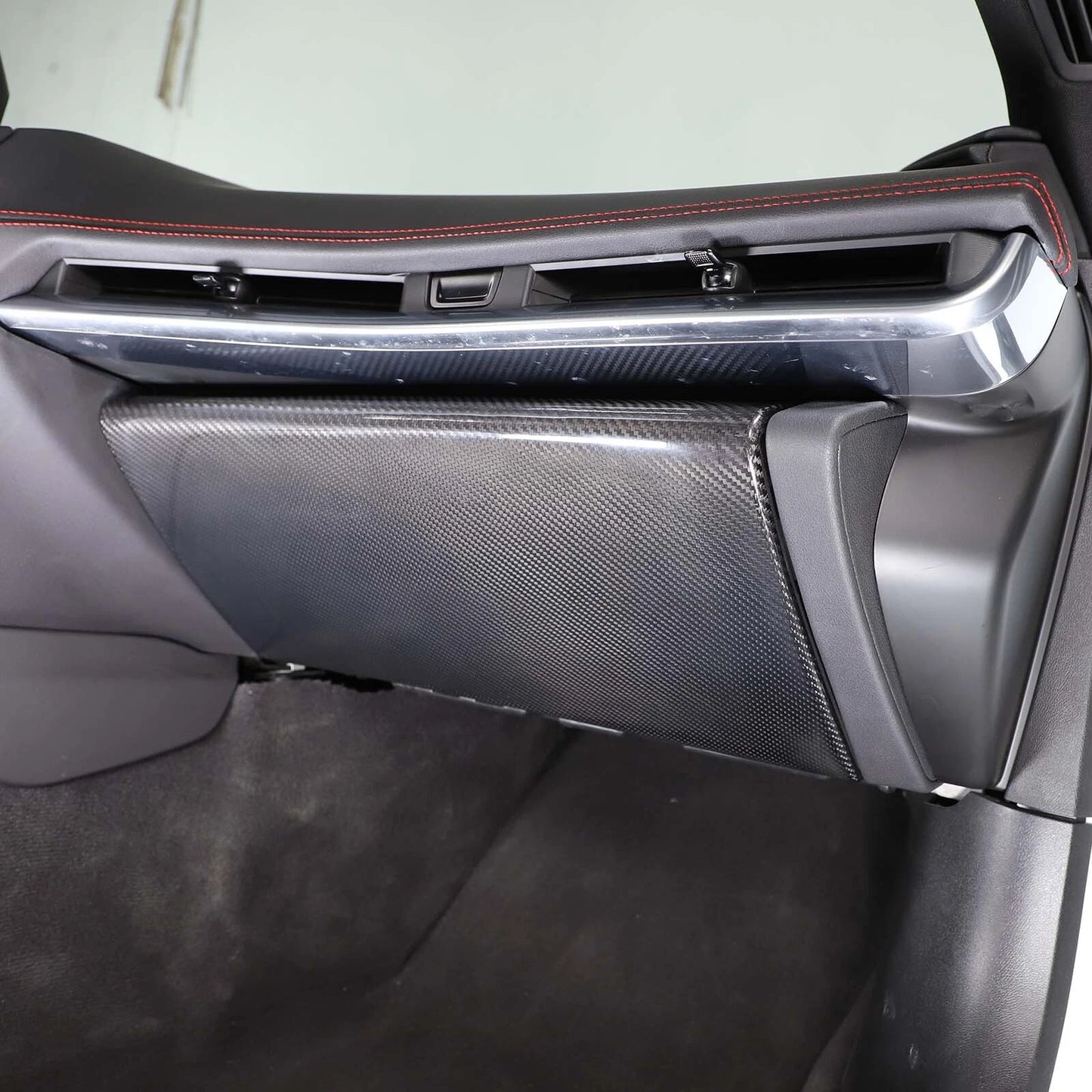 C8 Corvette Carbon Fiber Glove Box Cover