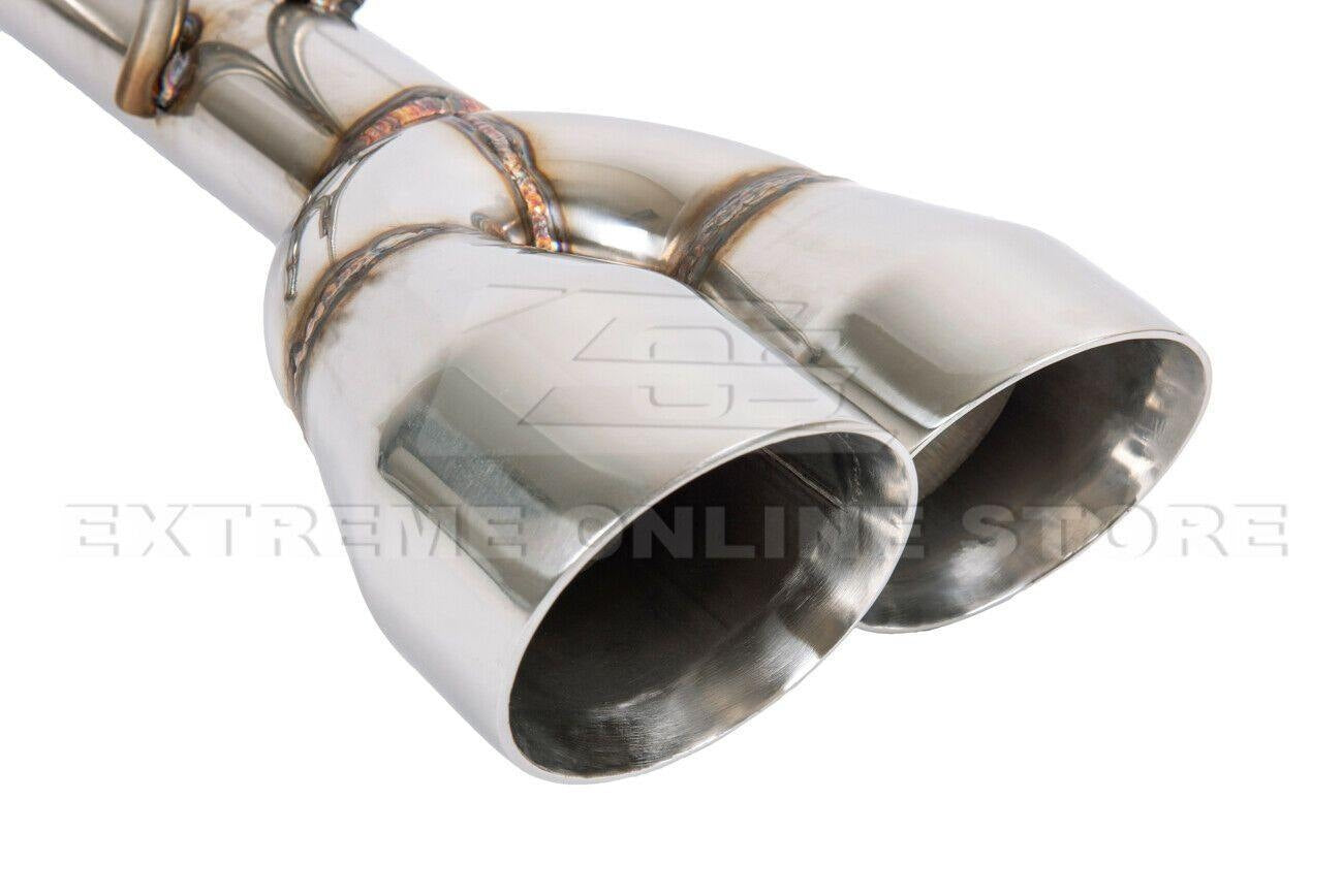 2015 - 21 WRX / STI Muffler Delete Axel Back 4" Quad Tip Exhaust