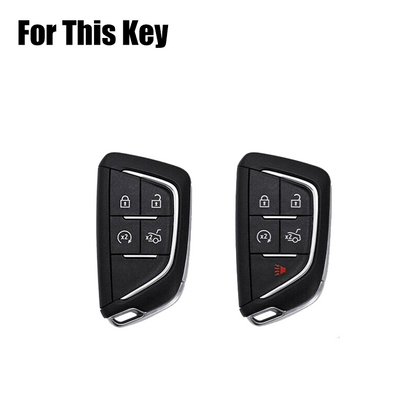 2020+ Cadillac Escalade / CT4 / CT5 ASB Key Fob Covers | Black / Red / Carbon Fiber