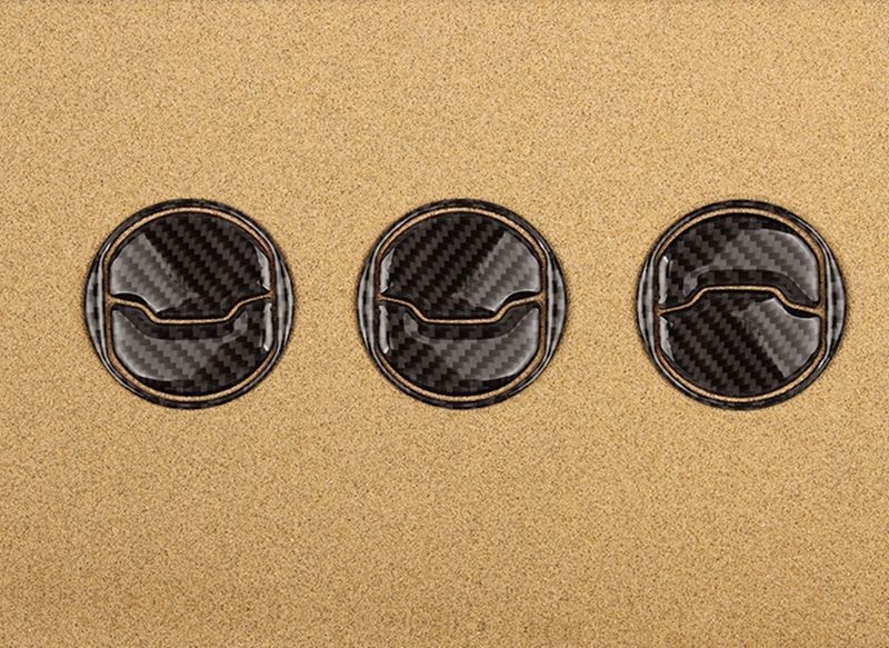 2015 - 24 Mustang Carbon Fiber AC Vent Covers