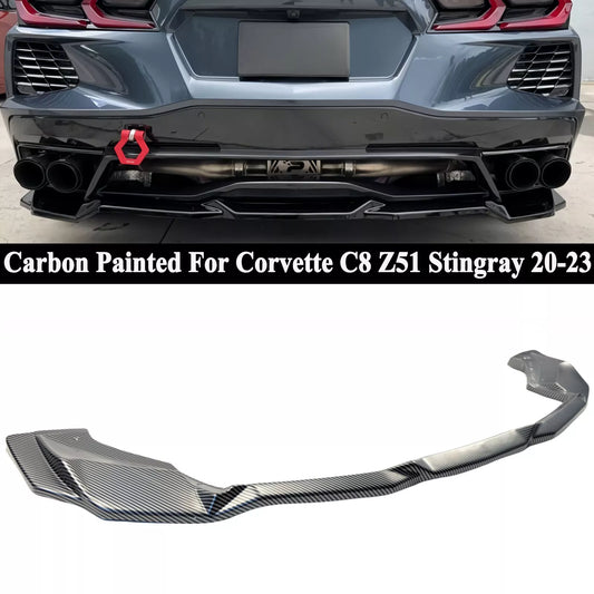C8 Corvette Stingray Carbon Fiber Add-on Rear Diffuser