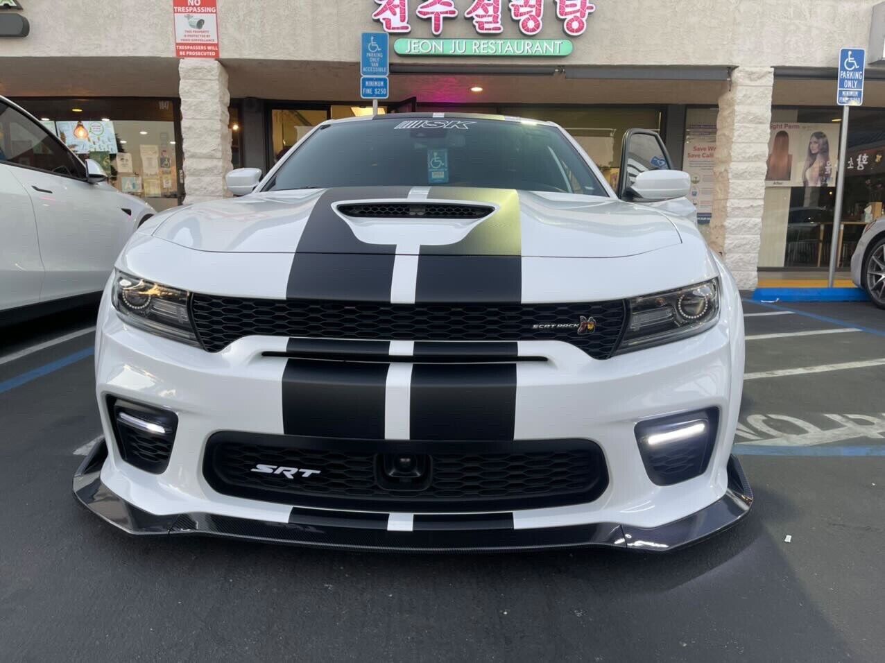 Dodge Charger Widebody RGB Flow Series Color Changing Front LED DRL Fog Lights