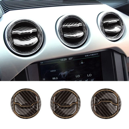 2015 - 24 Mustang Carbon Fiber AC Vent Covers