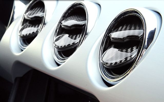 2015 - 24 Mustang Carbon Fiber AC Vent Covers