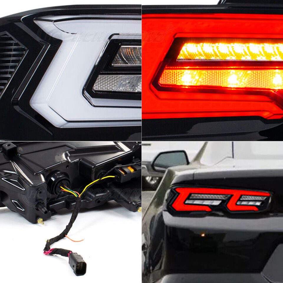 2019 - 24 Camaro Next-Gen Smoked Sequential LED Tail Lamps