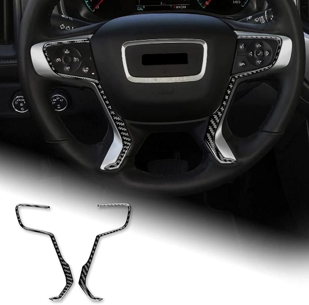 2015 - 20 Canyon Carbon Fiber Steering Wheel Trim Kit | Next-Gen Carbon