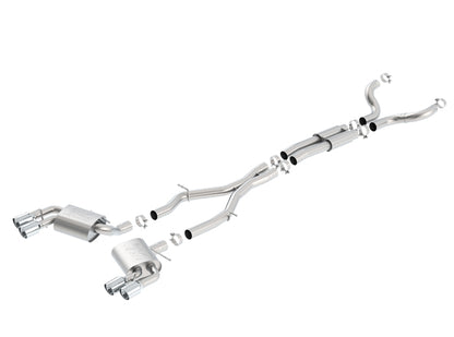 2016 - 24 Camaro SS/LT1/ZL1 ATAK Cat-Back Quad Tip Exhaust System