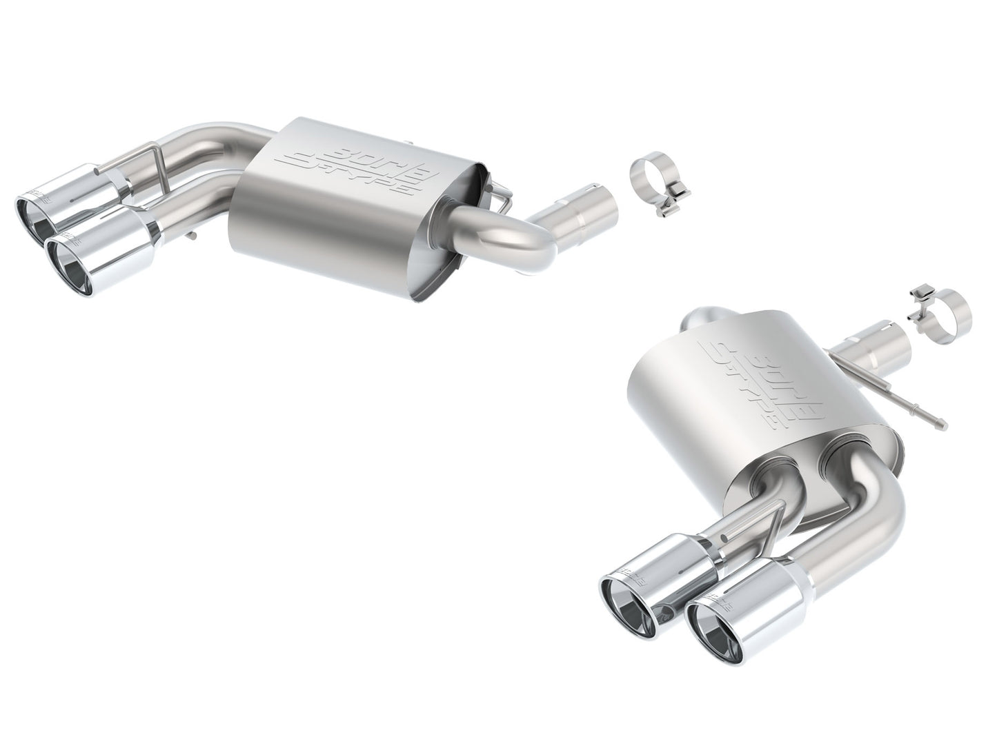 2016 - 24 Camaro Camaro SS/LT1/ZL1 Axle-Back Exhaust System S-Type | Borla Exhaust