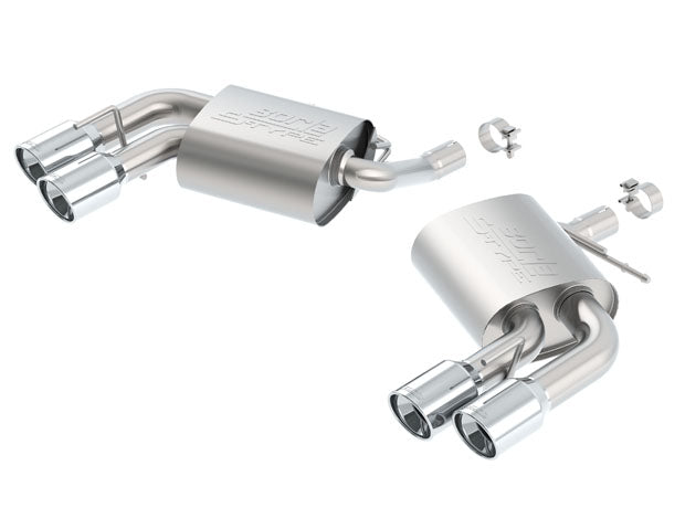 2016 - 24 Camaro LT Borla S-Type Axle-Back Quad Tip Exhaust (11926)