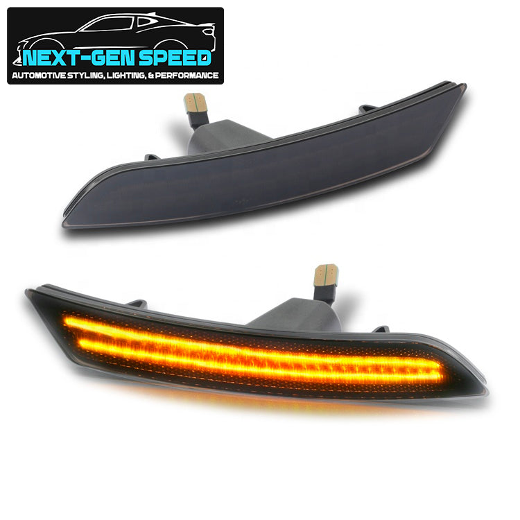 2016 - 24 Camaro Smoked Dual LED Side Markers