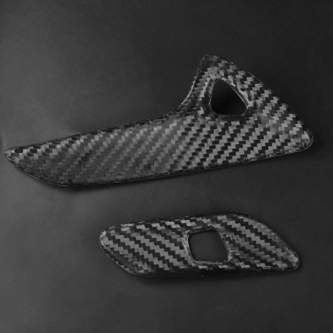 2014 - 19 C7 Corvette Carbon Fiber Interior Door Handle Cover | Next-Gen Carbon