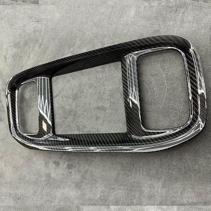 2015-2024 Dodge Charger Carbon Fiber Radio Navigation Screen Trim Cover | Next-Gen Carbon