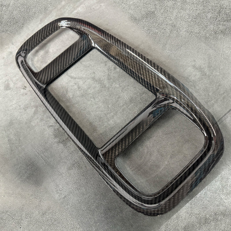 2015-2024 Dodge Charger Carbon Fiber Radio Navigation Screen Trim Cover | Next-Gen Carbon