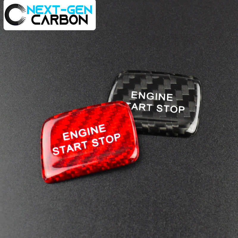 2016 - 24 Camaro / 2014 - 19 C7 Corvette Carbon Fiber Push Start Button Cover | Next-Gen Carbon