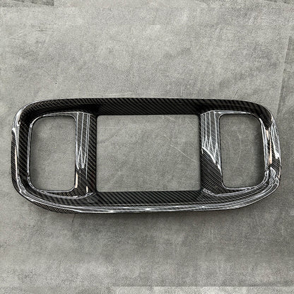 2015-2024 Dodge Charger Carbon Fiber Radio Navigation Screen Trim Cover | Next-Gen Carbon
