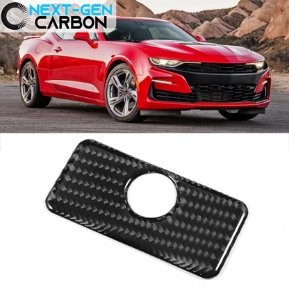 2016 - 24 6th Gen Camaro Carbon Fiber Glove Box Handle Cover | Next-Gen Carbon
