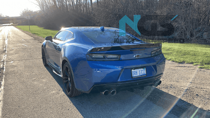 2016 - 18 Camaro Smoked/Clear Sequential Tail Lights - Red Signal