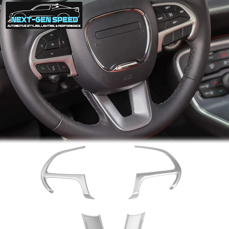2015 - 24 Challenger/Charger Colored Steering Wheel Cover Kit