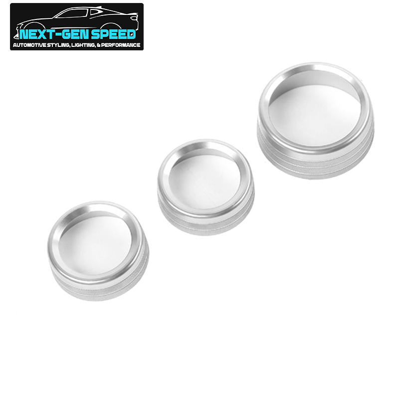 2015 - 24 Dodge Challenger/Charger Colored Aluminum Radio/Climate Control Knobs