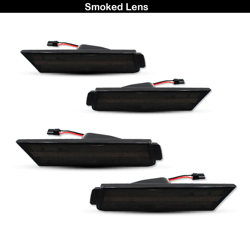 2010 - 2015 5th Gen Camaro Smoked LED Side Marker Lights
