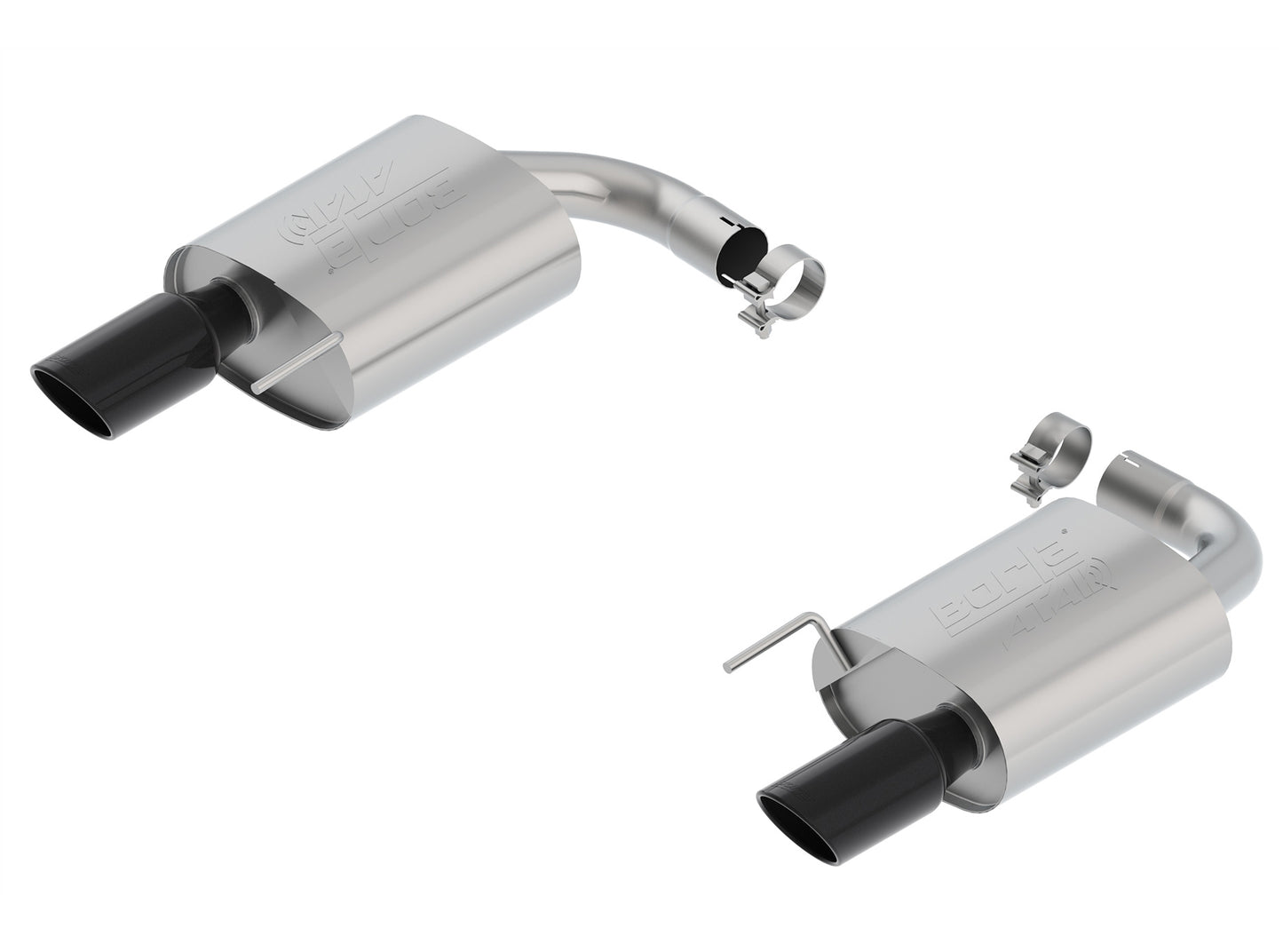 2015 - 17 Mustang GT ATAK Axle-Back Exhaust System (11895BC)