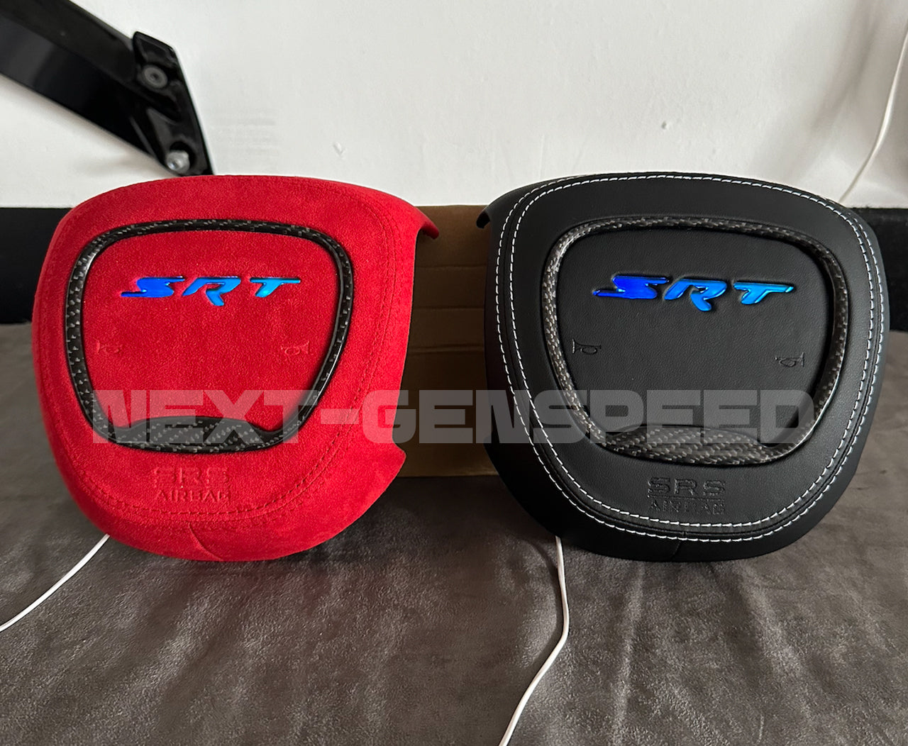 Dodge Charger/Challenger SRT RGB LED Customizable Steering Wheel Airbag Cover