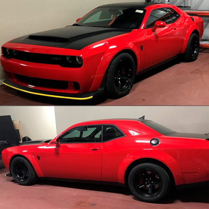 2015 - 23 Challenger Front Lip + Fender Flare Hellcat to Demon Conversrion