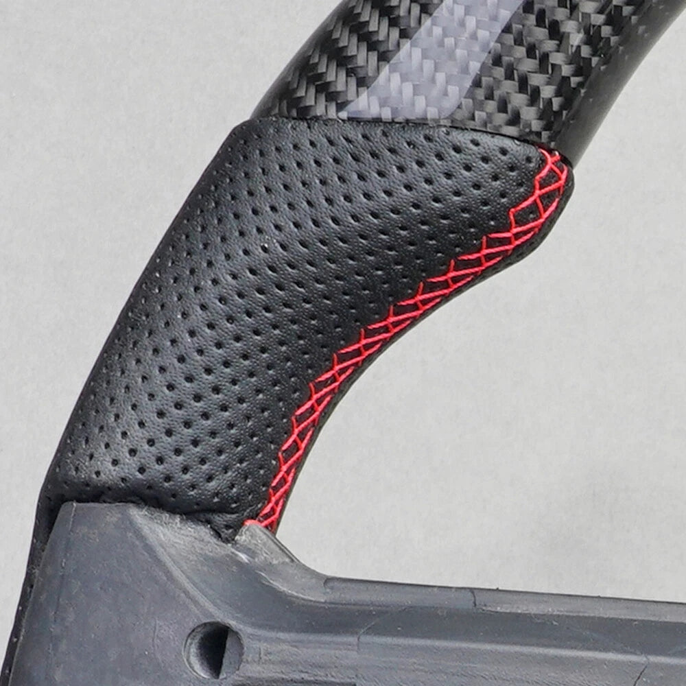 2010 - 14 Ford Mustang LED RPM Carbon Fiber Steering Wheel | Next-Gen Carbon