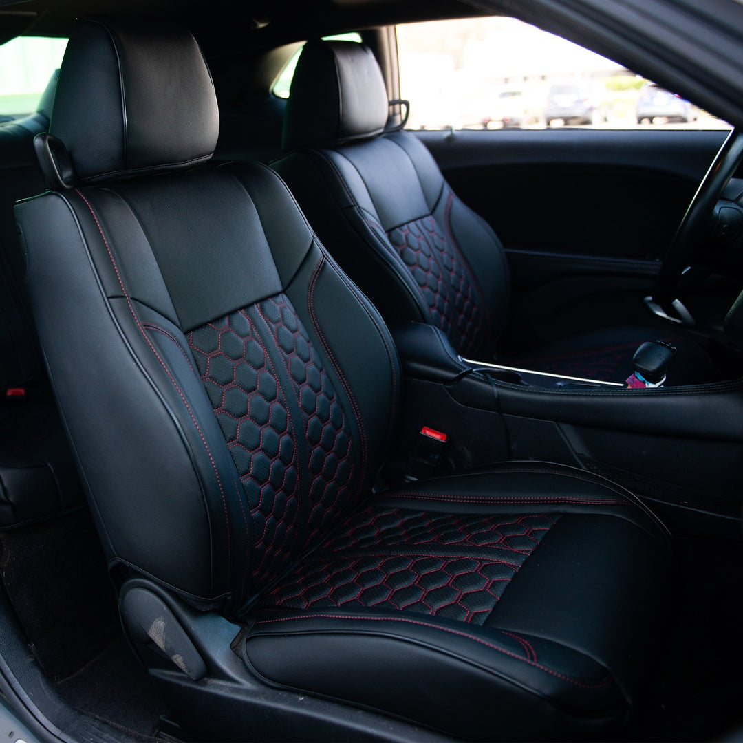 2015 - 23 Dodge Charger Colored Leather Seat Covers