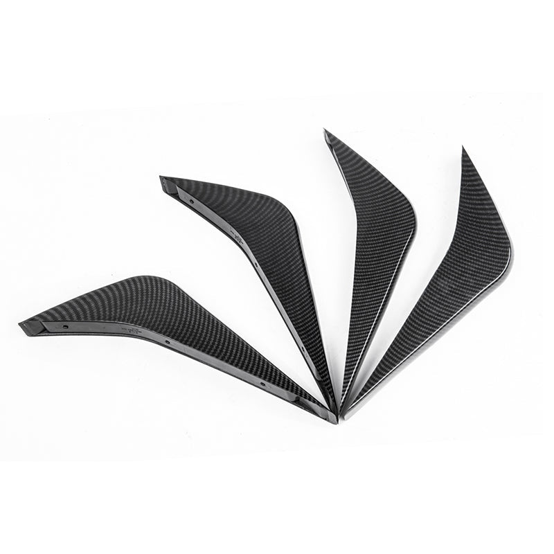 2014 - 19 C7 Corvette Rear Bumper Diffuser Fins