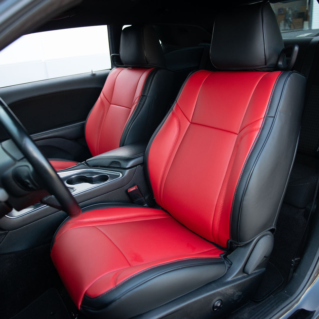 2015 - 23 Dodge Charger Colored Leather Seat Covers