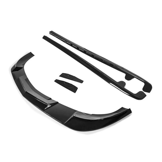 2005 - 13 C6 Corvette Base Extended Front Splitter and Side Skirts Kit