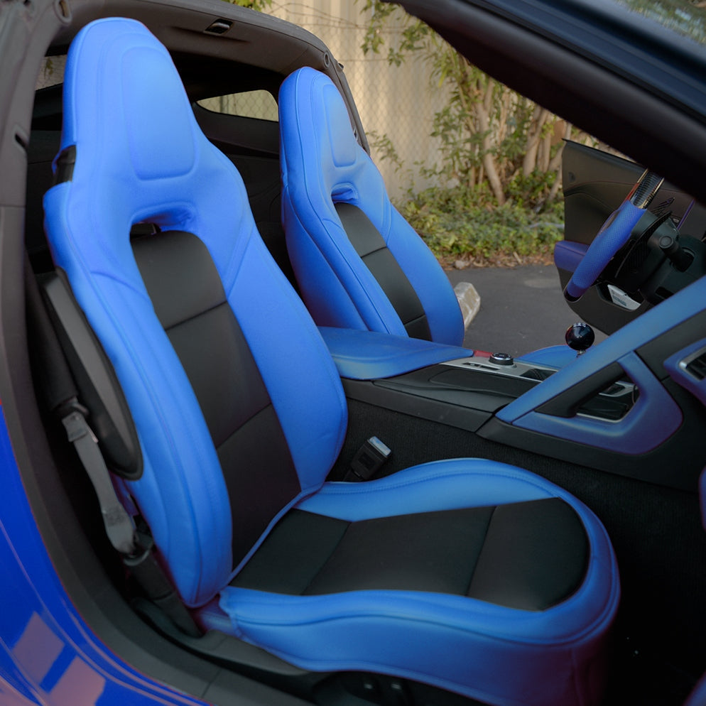 2014 - 19 C7 Corvette Premium Custom Leather Seat Covers