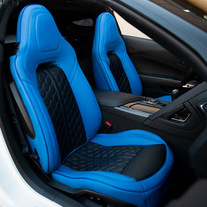 2014 - 19 C7 Corvette Premium Custom Leather Seat Covers