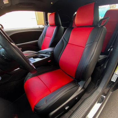 2015 - 23 Dodge Charger Colored Leather Seat Covers