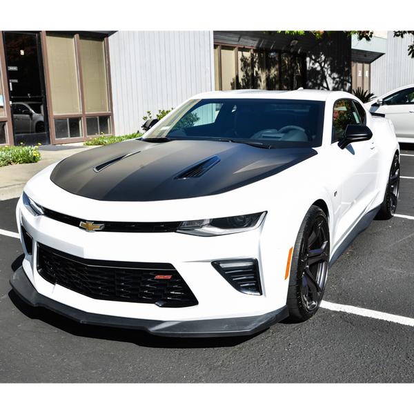 2016 - 24 Camaro Gloss Black ZL1 Style Front Splitter and Side Skirts