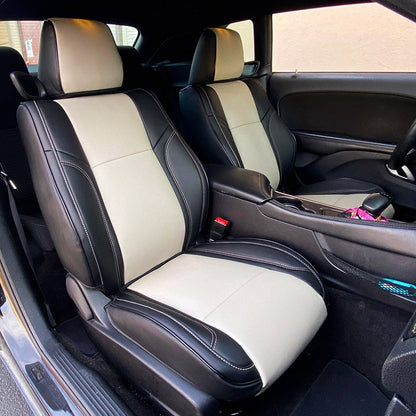 2015 - 23 Dodge Charger Colored Leather Seat Covers