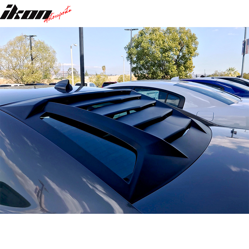 2011 - 23 Charger V2 Style Rear Window Louvers