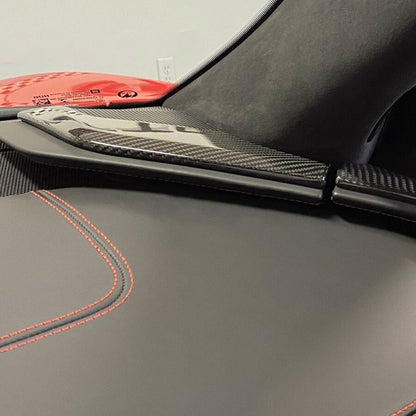 C8 Corvette Carbon Fiber Interior Side Dash Speaker Cover Trim | Stingray / Z06 / E-Ray