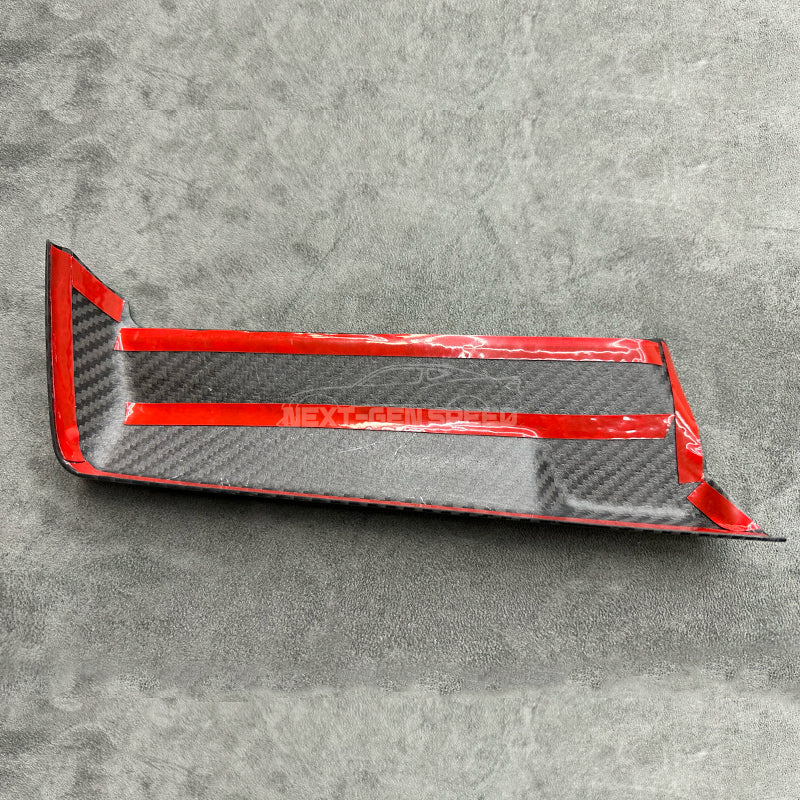 C8 Corvette Carbon Fiber Top Radio Trim Cover | Next-Gen Carbon
