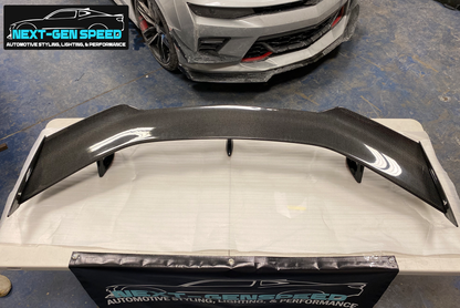 2016 - 24 Camaro Carbon Fiber ZL1 1LE Wing Spoiler | LT/RS/SS/ZL1 Coupe/Convertible