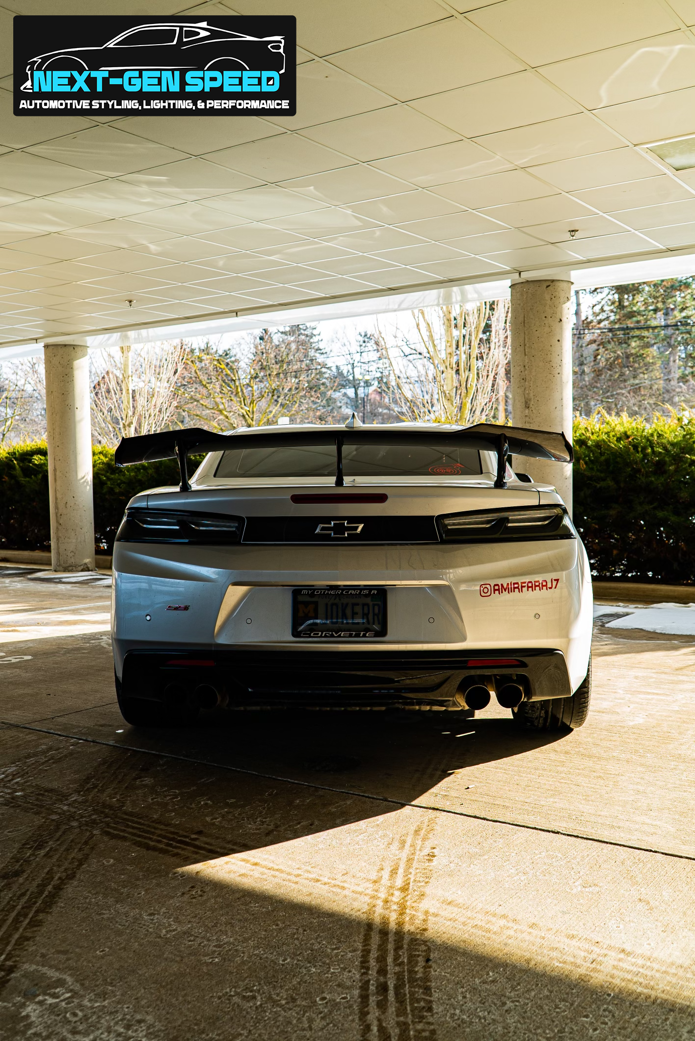 2016 - 24 Camaro Carbon Fiber ZL1 1LE Wing Spoiler | LT/RS/SS/ZL1 Coupe/Convertible