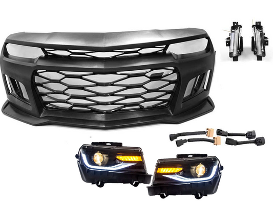 2010 - 13 Camaro 6th Gen ZL1 Front Bumper Assembly Kit