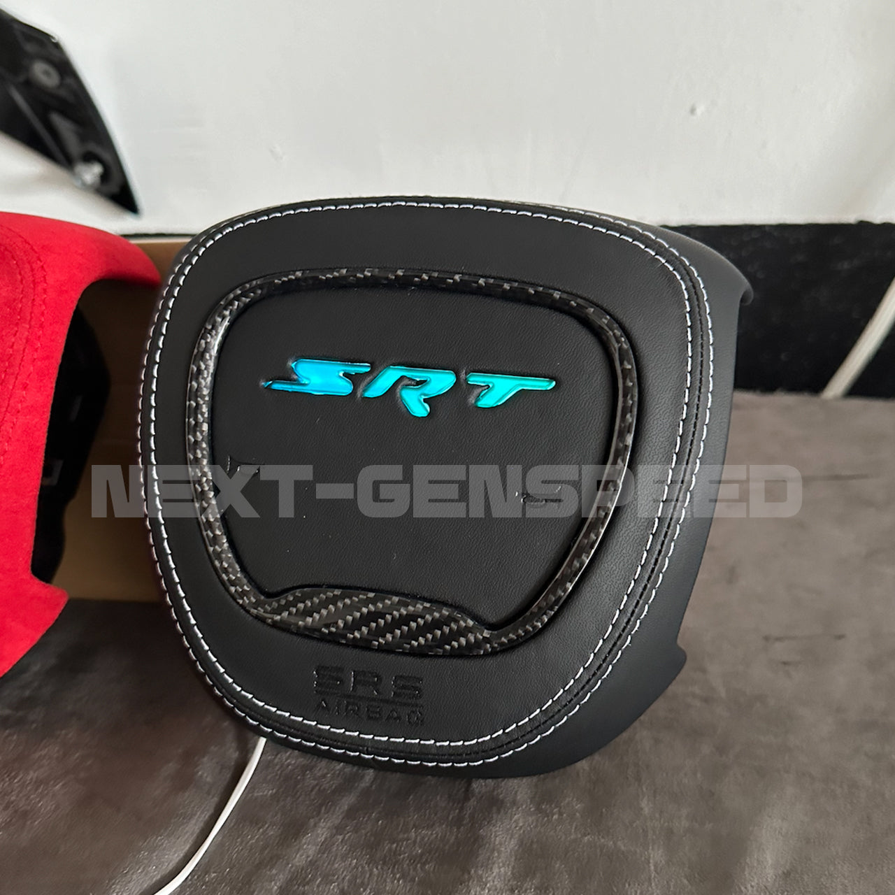 Dodge Charger/Challenger SRT RGB LED Customizable Steering Wheel Airbag Cover
