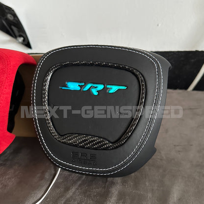 Dodge Charger/Challenger SRT RGB LED Customizable Steering Wheel Airbag Cover